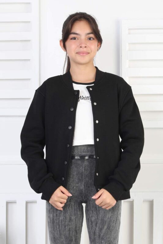 KOLEJ MONT GARSON ÜÇ İPLİK - SİYAH