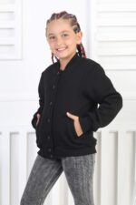 KOLEJ MONT ORTA ÜÇ İPLİK - SİYAH KOLEJ MONT ORTA ÜÇ İPLİK - SİYAH