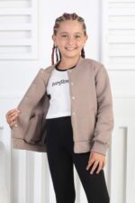 KOLEJ MONT ORTA ÜÇ İPLİK - KAHVE