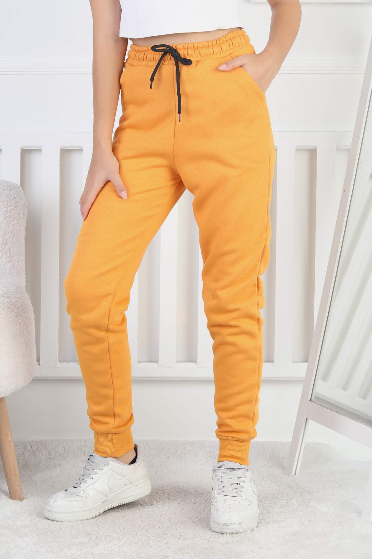 PANT.GARSON ÜÇ İPLİK – HARDAL