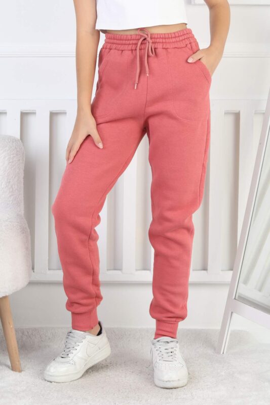 PANT.GARSON ÜÇ İPLİK - GÜL KURUSU