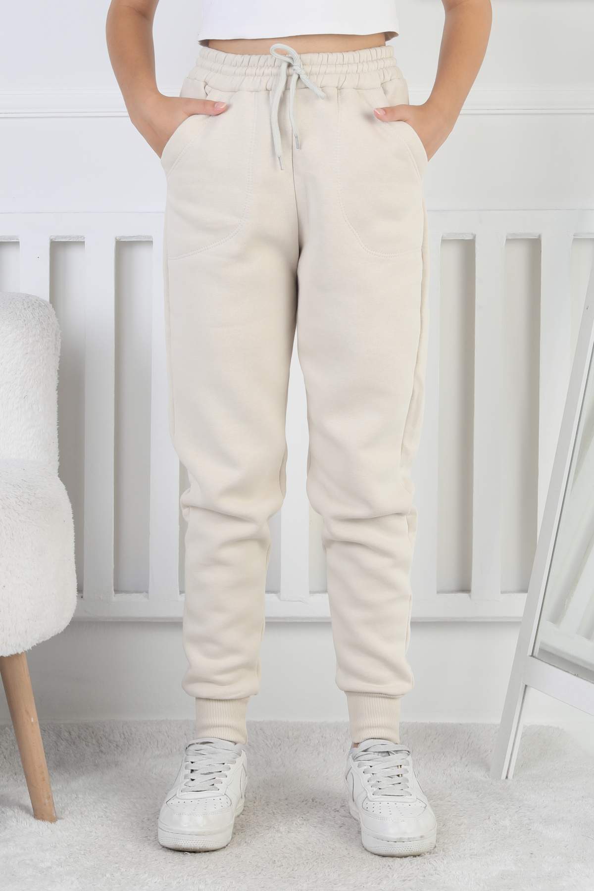 PANT.GARSON ÜÇ İPLİK – BEJ