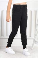 PANT.GARSON ÜÇ İPLİK - SİYAH