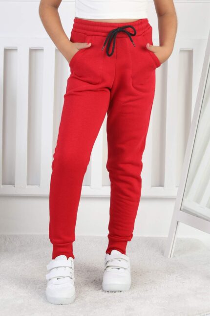 PANT.GARSON ÜÇ İPLİK - KIRMIZI