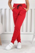 PANT.GARSON ÜÇ İPLİK - KIRMIZI