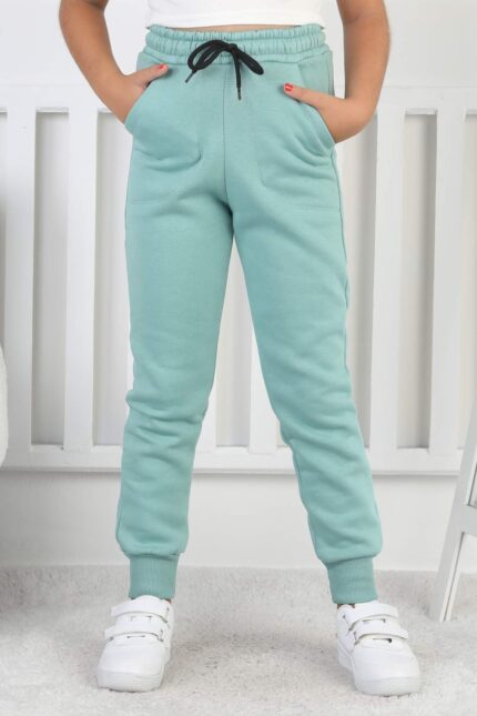 PANT.GARSON ÜÇ İPLİK - KOYU YEŞİL