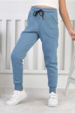 PANT.GARSON ÜÇ İPLİK - PETROL