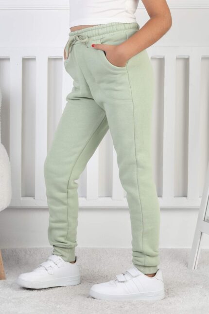 PANT.GARSON ÜÇ İPLİK - FISTIK YEŞİL