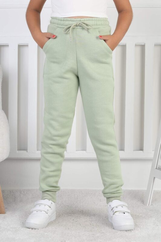 PANT. ORTA ÜÇ İPLİK - FISTIK YEŞİL