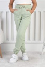 PANT. ORTA ÜÇ İPLİK - FISTIK YEŞİL