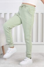 PANT. ORTA ÜÇ İPLİK - FISTIK YEŞİL