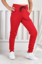 PANT. ORTA ÜÇ İPLİK - KIRMIZI