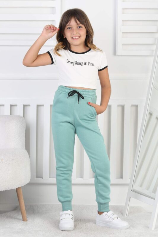 PANT. ORTA ÜÇ İPLİK - KOYU YEŞİL