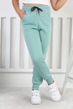 PANT. ORTA ÜÇ İPLİK - KOYU YEŞİL