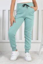 PANT. ORTA ÜÇ İPLİK - KOYU YEŞİL