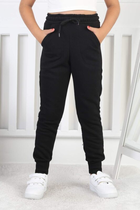 PANT. ORTA ÜÇ İPLİK - SİYAH