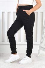 PANT. ORTA ÜÇ İPLİK - SİYAH