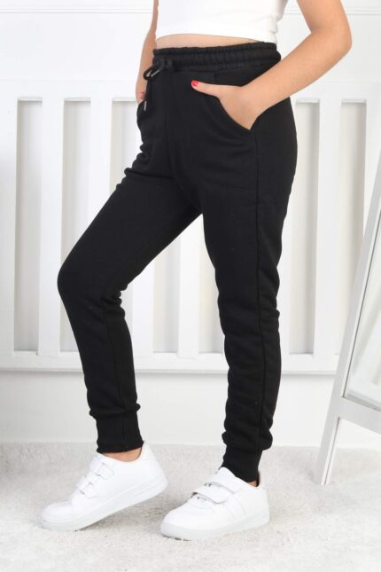 PANT. ORTA ÜÇ İPLİK - SİYAH