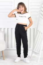 PANT. ORTA ÜÇ İPLİK - SİYAH
