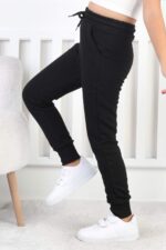 PANT. ORTA ÜÇ İPLİK - SİYAH