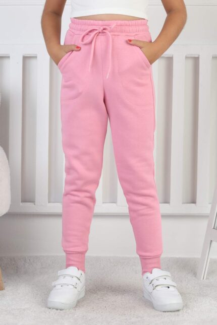 PANT. ORTA ÜÇ İPLİK - PEMBE