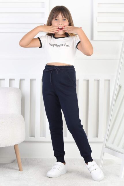 PANT. ORTA ÜÇ İPLİK - LACİVERT