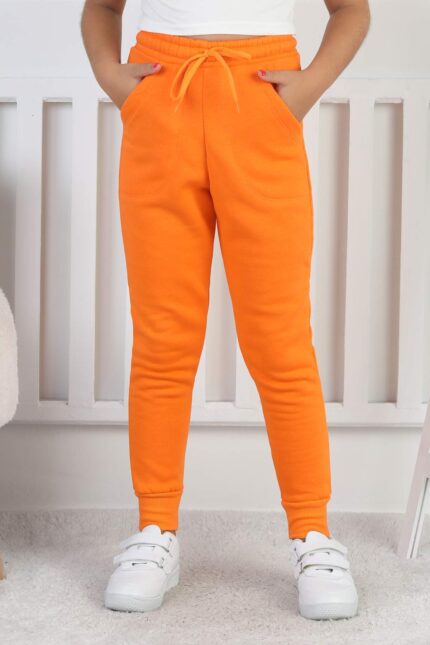 PANT. ORTA ÜÇ İPLİK - ORANJ
