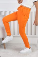 PANT. ORTA ÜÇ İPLİK - ORANJ