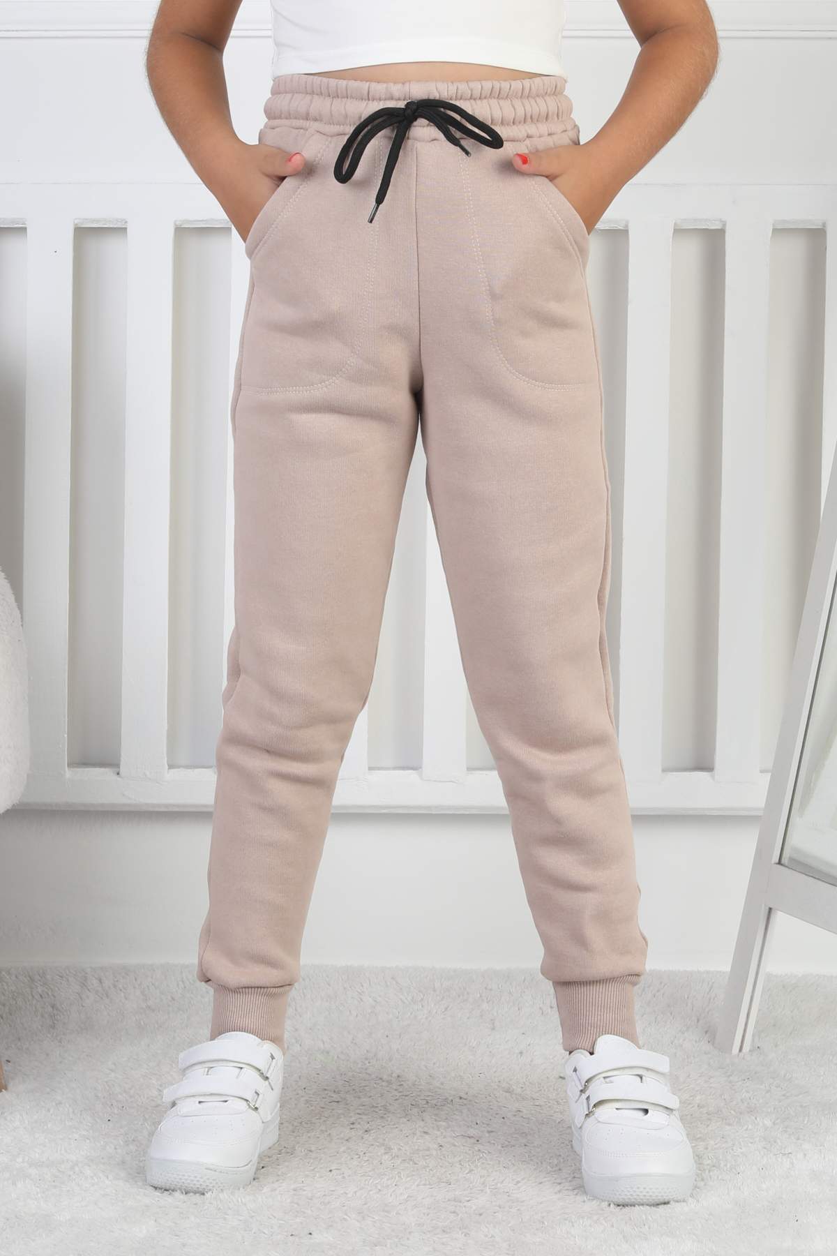 PANT. ORTA ÜÇ İPLİK – BEJ