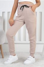 PANT. ORTA ÜÇ İPLİK - BEJ