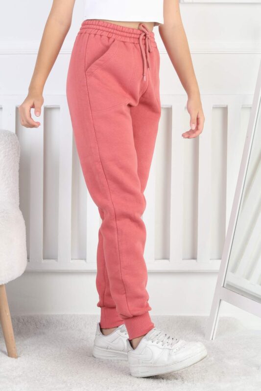 PANT. ORTA ÜÇ İPLİK - GÜL KURUSU