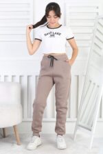 PANT. ORTA ÜÇ İPLİK - KAHVE