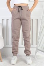 PANT. ORTA ÜÇ İPLİK - KAHVE