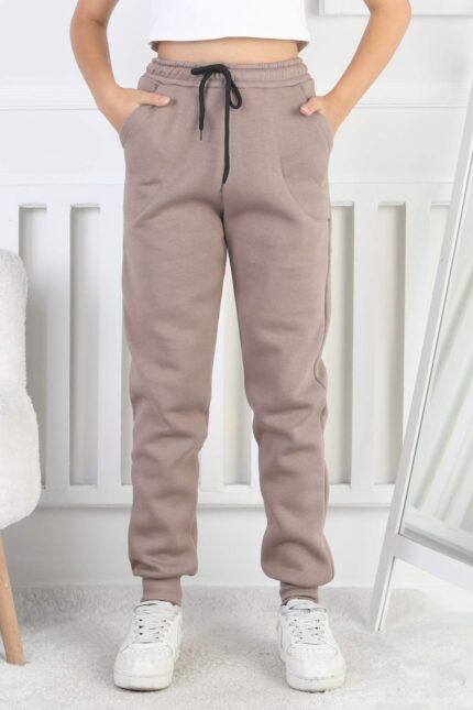 PANT. ORTA ÜÇ İPLİK - KAHVE