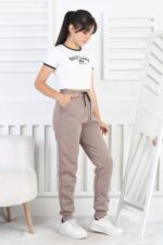 PANT. ORTA ÜÇ İPLİK - KAHVE
