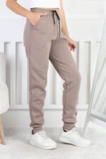PANT. ORTA ÜÇ İPLİK - KAHVE