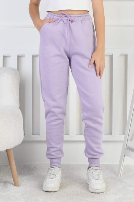 PANT. ORTA ÜÇ İPLİK - LİLA
