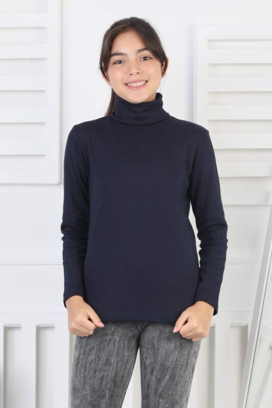 TAM BALIKCI İNTERLOK  DÜZ - LACİVERT