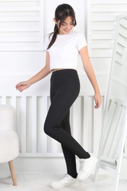 TAYT PAÇA LASTİKLİ  GARSON SUKUBA - SİYAH