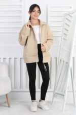 ÜÇ İPLİK SWEAT - BEJ