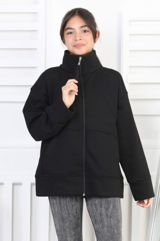 ÜÇ İPLİK SWEAT - SİYAH