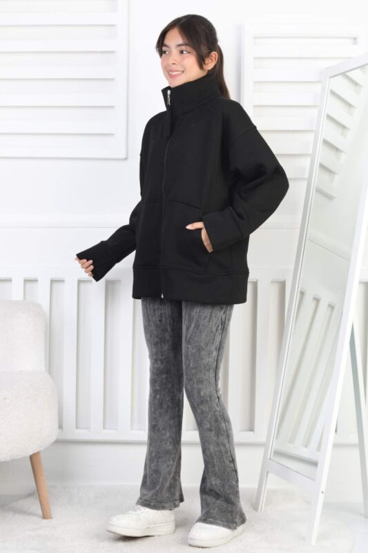 ÜÇ İPLİK SWEAT - SİYAH