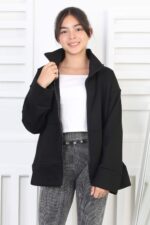 ÜÇ İPLİK SWEAT - SİYAH