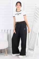 GARSON 3 İP PANTALON - SİYAH