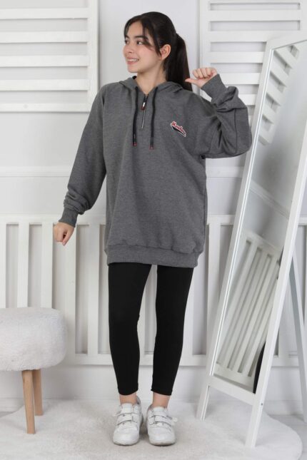 GARSON ARMALI SWEAT - ANTRASİT