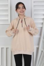 GARSON ARMALI SWEAT - BEJ