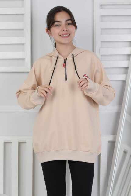 GARSON ARMALI SWEAT - BEJ