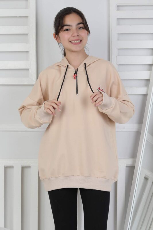 GARSON ARMALI SWEAT - BEJ