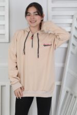 GARSON ARMALI SWEAT - BEJ