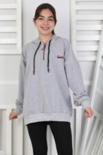 GARSON ARMALI SWEAT - GRİ